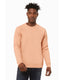 Bella + Canvas 3901 - Unisex Sponge Fleece Raglan Sweatshirt - Peach