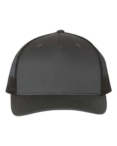 Richardson 112FP Charcoal/ Black — front
