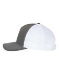 Richardson 112FP Charcoal/ White — direct side