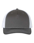 Richardson 112FP Charcoal/ White — front
