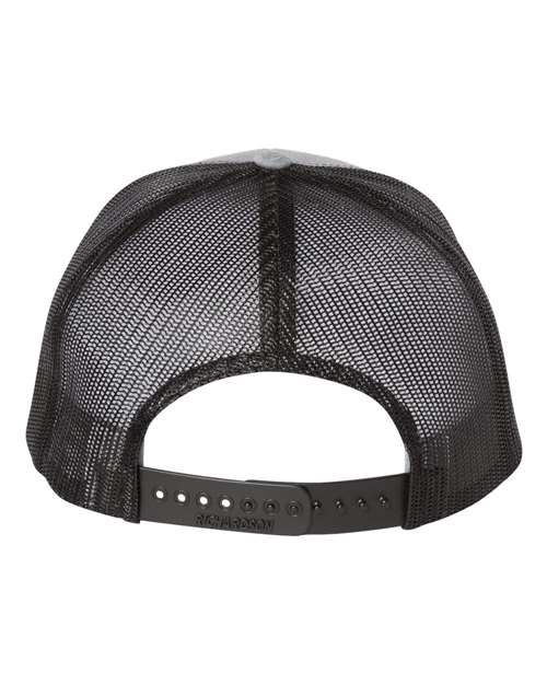 Richardson 112FP Heather Grey/ Black — back