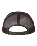 Richardson 112FP Khaki/ Coffee — back