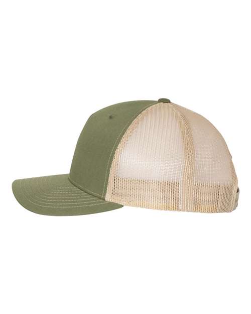 Richardson 112FP Army Olive Green/ Tan — direct side
