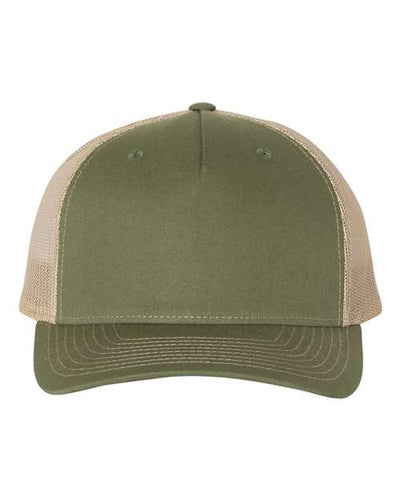 Richardson 112FP Army Olive Green/ Tan — front