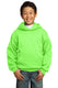 Port & Company PC90YH - Youth Core Fleece Pullover Hoodie - Neon Green