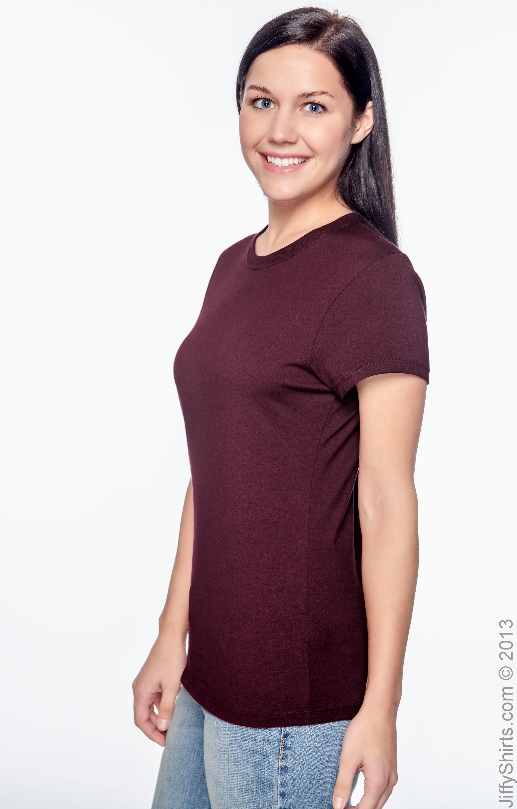 Women's Perfect-T Short Sleeve Tee - Maroon