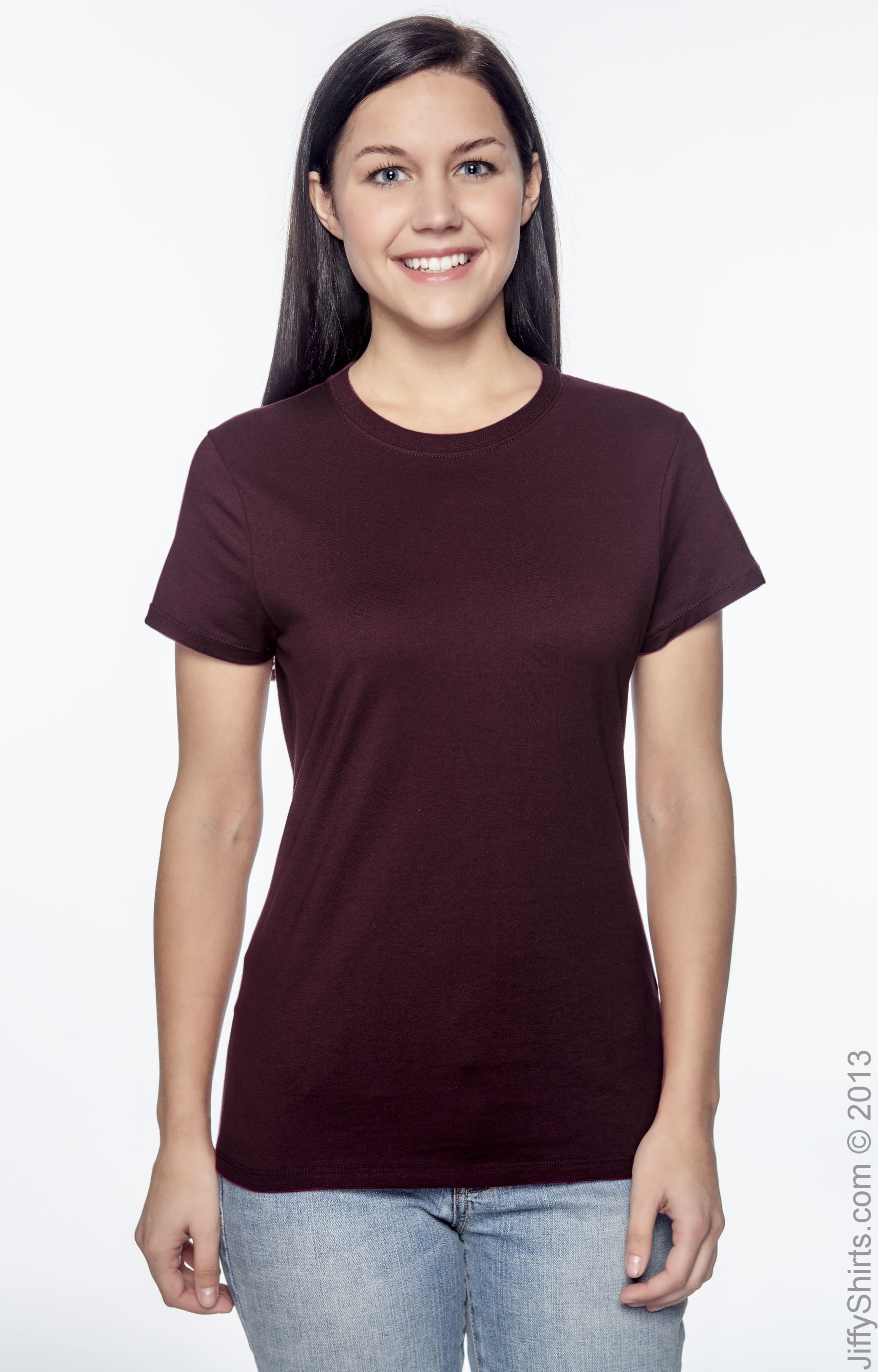 Women's Perfect-T Short Sleeve Tee - Maroon