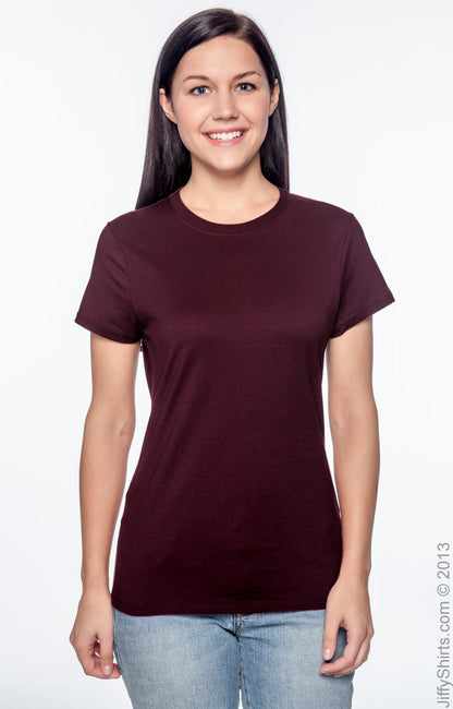 Women's Perfect-T Short Sleeve Tee - Maroon