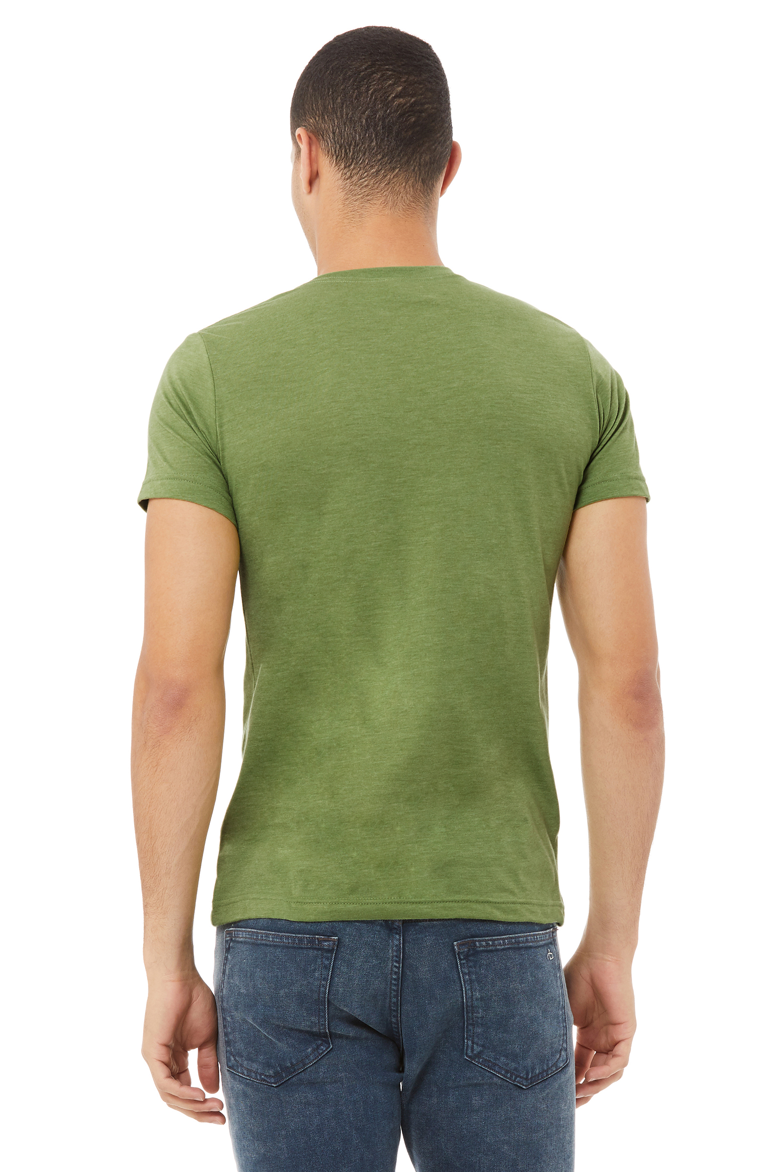 Unisex Heather CVC T-Shirt - Heather Green