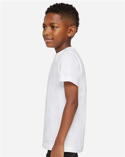 LAT 6101 Blended White — on model side