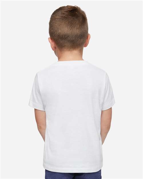 Rabbit Skins 3321 Blended White — on model back