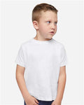 Rabbit Skins 3321 Blended White — on model front