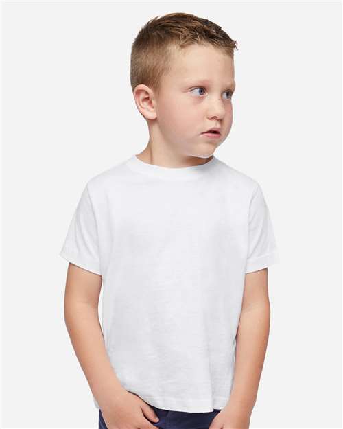Rabbit Skins 3321 Blended White — on model front