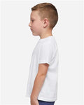 Rabbit Skins 3321 Blended White — on model side