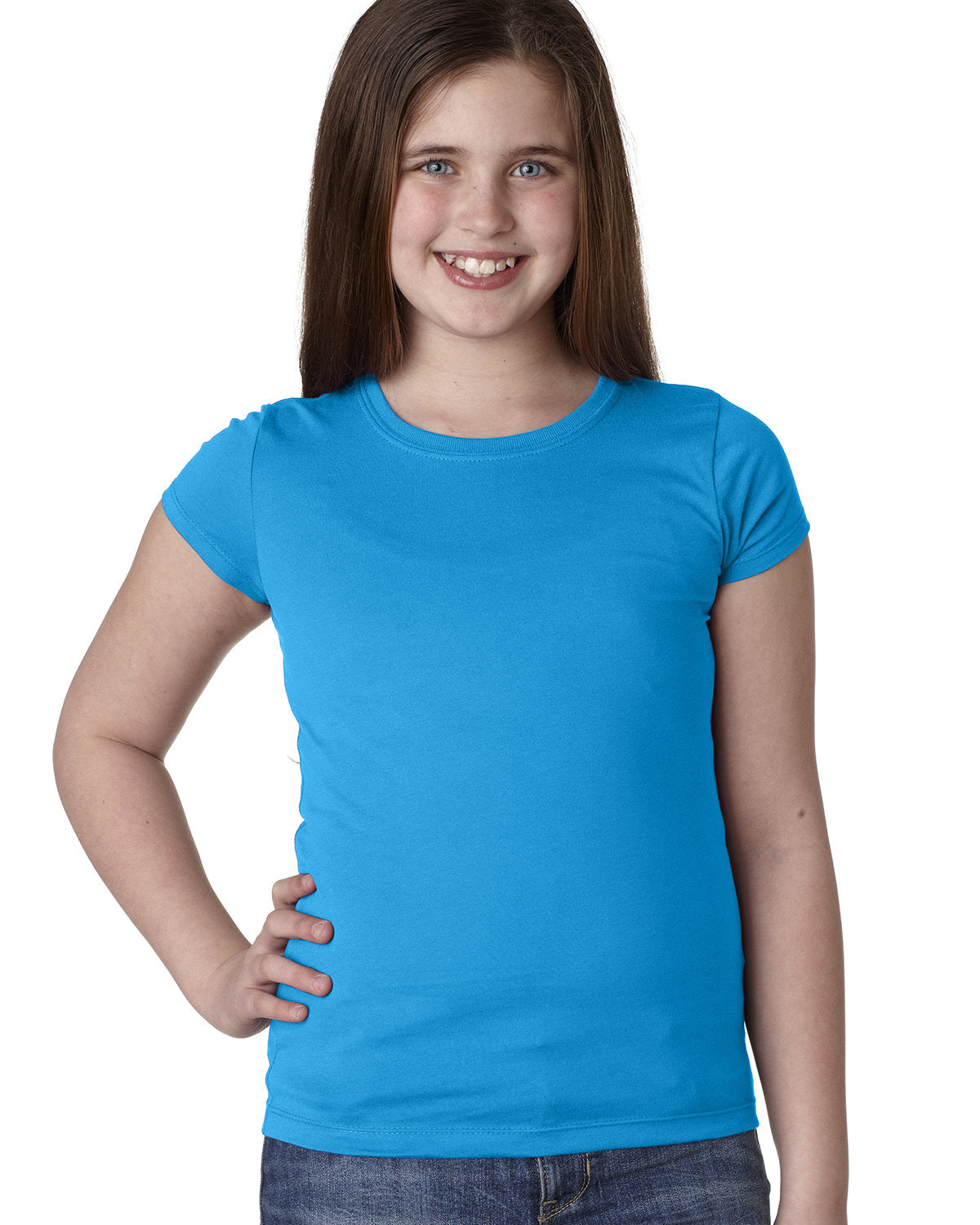 Youth Girls��� Princess T-Shirt - Turquoise