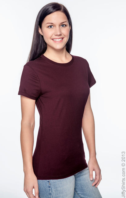 Women's Perfect-T Short Sleeve Tee - Maroon