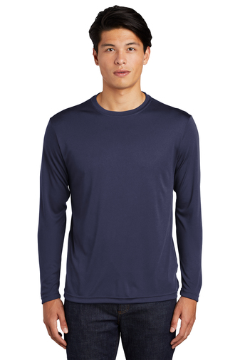 Unisex Long Sleeve PosiCharge Competitor Tee - True Navy