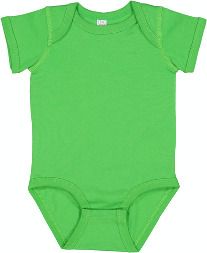 Infant Fine Jersey Bodysuit - Apple