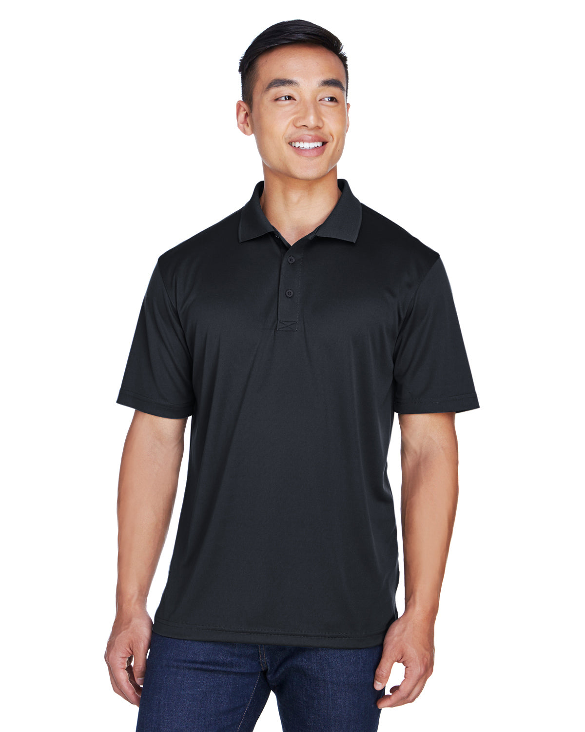 Men's Cool & Dry Sport Polo - Black