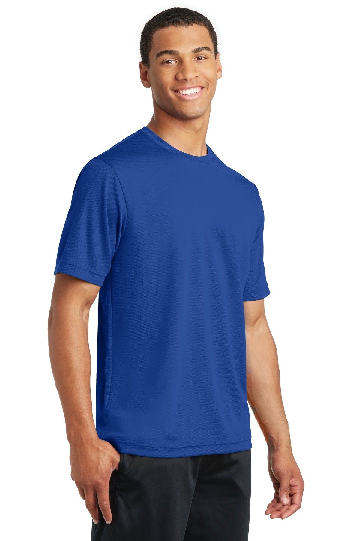 Unisex PosiCharge RacerMesh Tee - True Royal