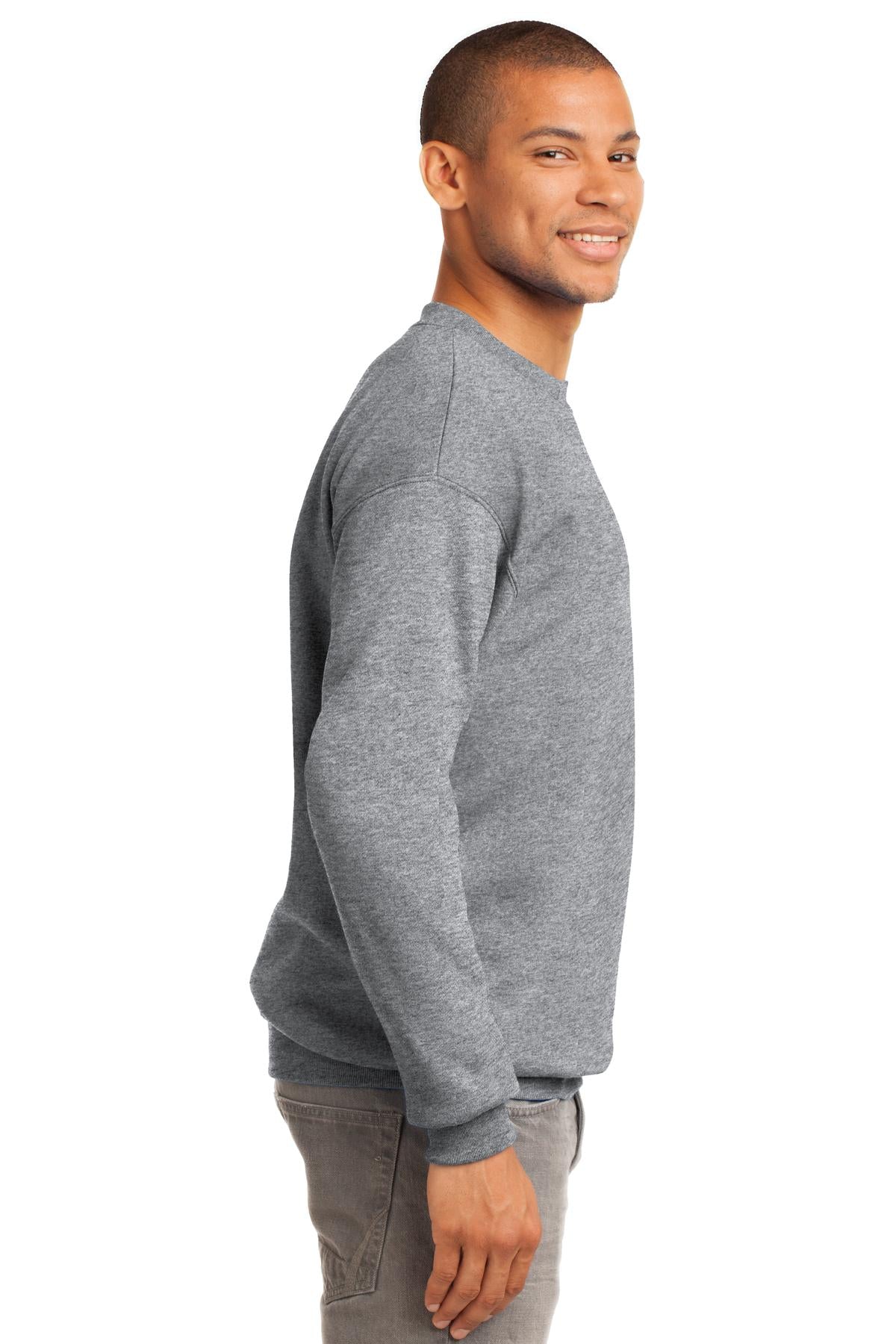 Unisex Tall Essential Fleece Crewneck Sweatshirt - Athletic Heather