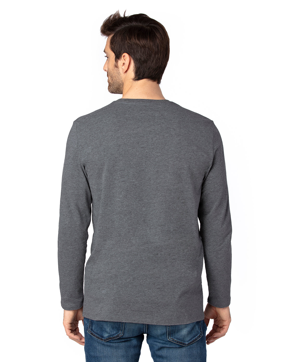 Unisex Ultimate Long-Sleeve T-Shirt - Charcoal Heather