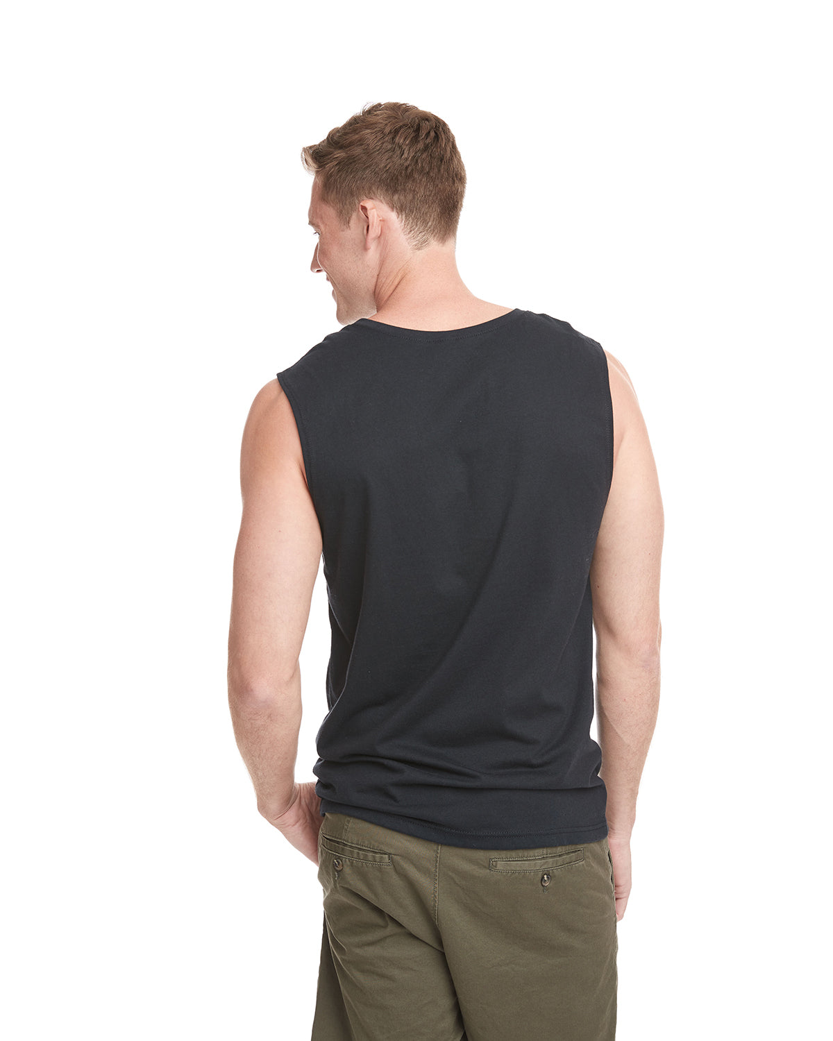 Men's Muscle Tank - Black