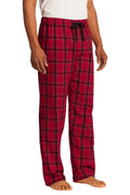 Unisex Flannel Plaid Pant - New Red