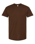 Unisex Fine Jersey Tee - Brown