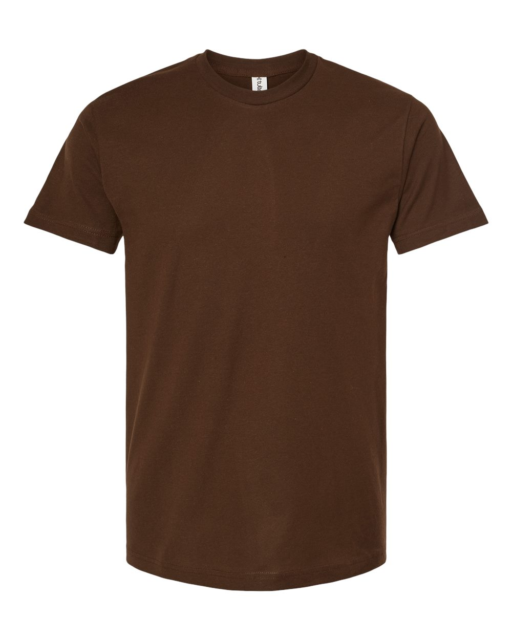 Unisex Fine Jersey Tee - Brown