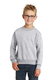 Port & Company PC90Y - Youth Core Fleece Crewneck Sweatshirt - Ash