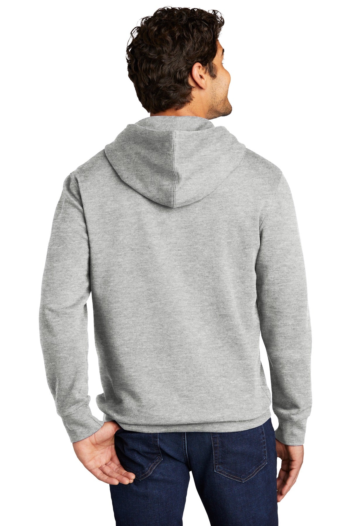 Unisex V.I.T. Fleece Hoodie - Light Heather Gray