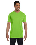 Unisex Heavyweight RS Pocket T-Shirt - Lime