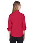 Women's Perfect Fit™ 3/4-Sleeve Stretch Poplin Blouse - Red