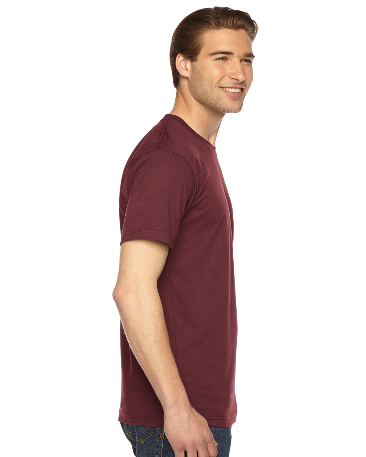 Unisex Fine Jersey Short-Sleeve T-Shirt - Truffle