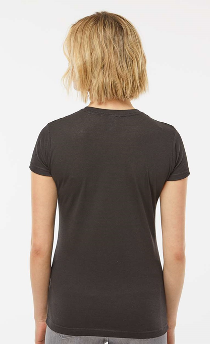 Women's Poly-Rich Slim Fit Tee - Black