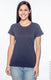 Econscious EC3000 - Women's 100% Organic Cotton Classic Short-Sleeve T-Shirt - Navy