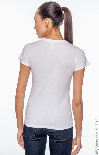 Women's 100% Organic Cotton Classic Short-Sleeve T-Shirt - White