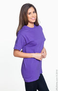 Beefy-T® Short Sleeve Pocket Tee - Purple