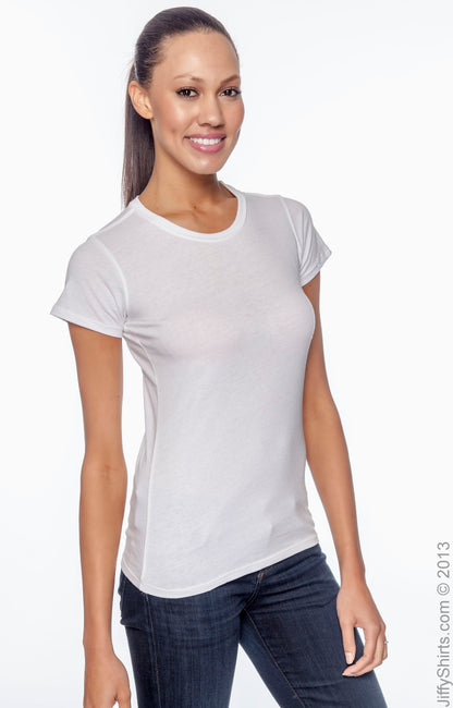 Women's 100% Organic Cotton Classic Short-Sleeve T-Shirt - White
