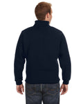 Unisex Heavyweight Fleece Quarter-Zip - Navy