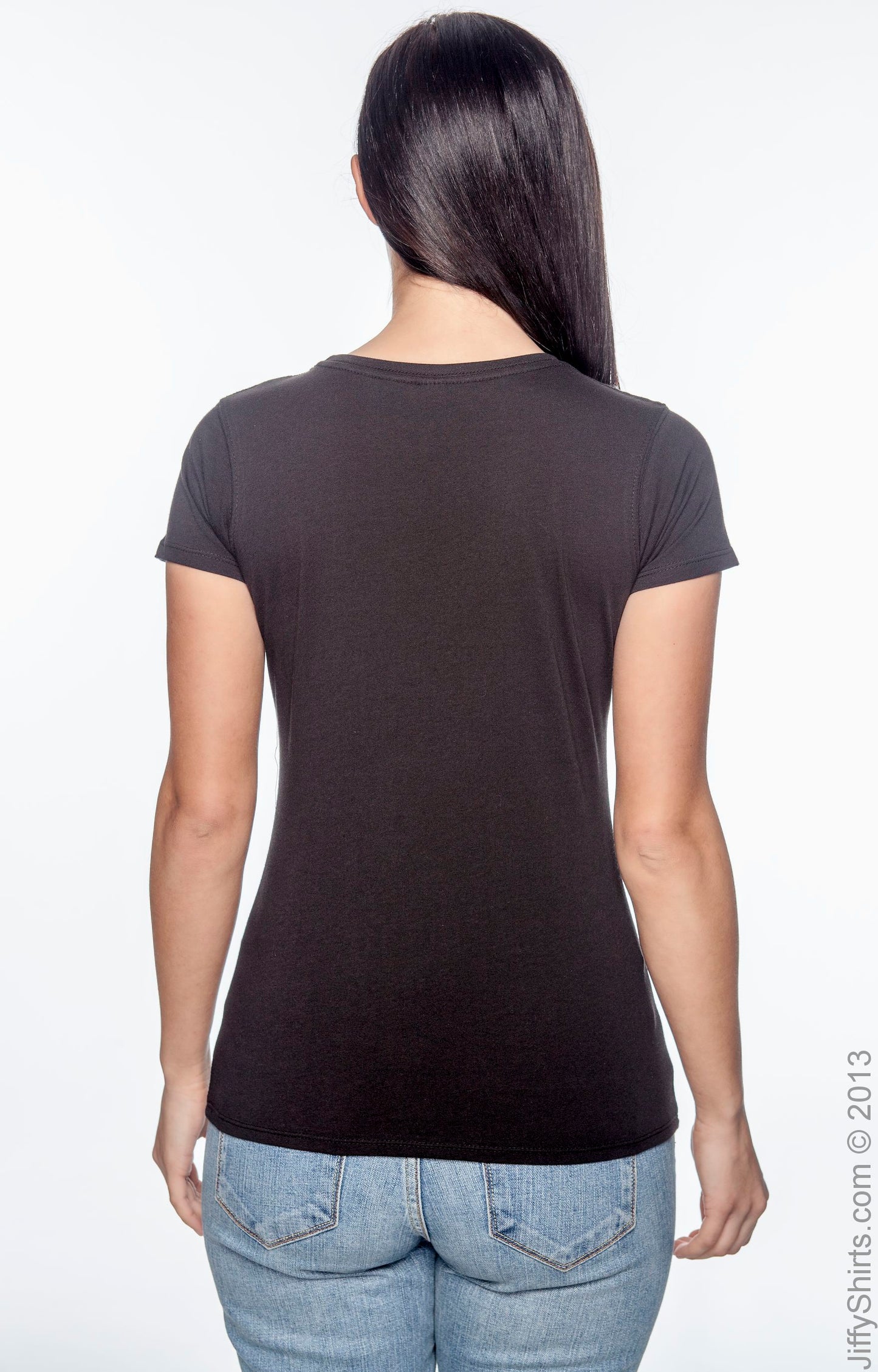 Women's 100% Organic Cotton Classic Short-Sleeve T-Shirt - Black