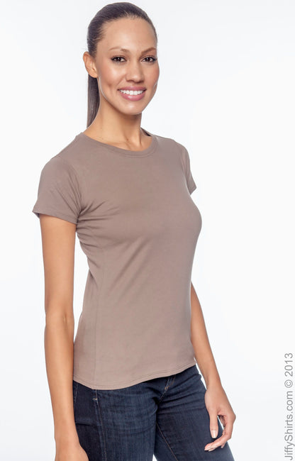 Women's 100% Organic Cotton Classic Short-Sleeve T-Shirt - Meteorite