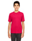 UltraClub 8620Y - Youth Cool & Dry Basic Performance T-Shirt - Red