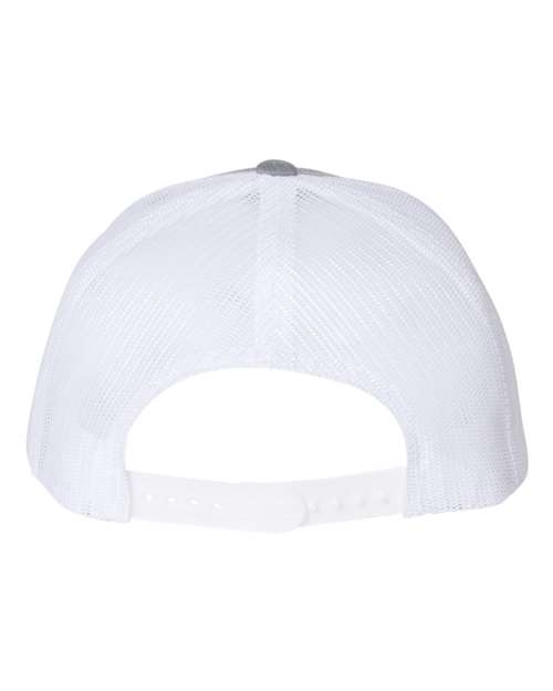 YP Classics 6606 Heather Grey/ White — back