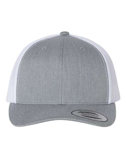 YP Classics 6606 Heather Grey/ White — front