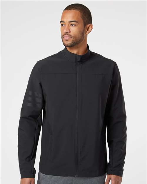 Adidas A267 Black/ Black — on model front