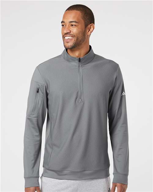 Adidas A295 Grey Three — on model front