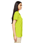 Women's Double Piqué Polo - Safety Green