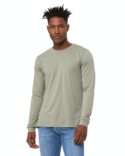 Unisex Jersey Long-Sleeve T-Shirt - Heather Stone